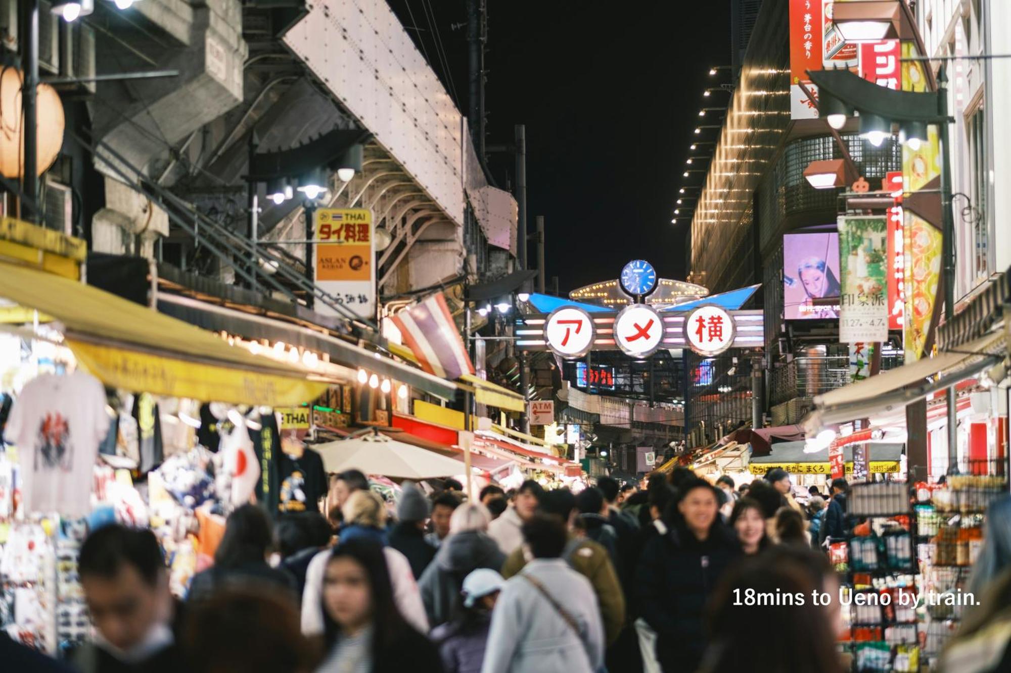 東京スカイツリー眺望 一棟貸切 駅徒歩50秒 浅草8分 スカイツリー4分 銀座20分 Tóquio Exterior foto